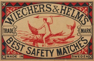 Wiechers & Helms Best Safety Matche… MATCHBOX LABELS
