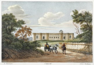 Ansicht Vom Marstall Des Gouverneurs Zu … Sydney