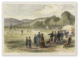 The Royal Family in the Highlands: Cricket-Match at Balmoral Against Abergeldie.