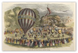 Juvenile Fete and Balloon Race at Cremorne Gardens.
