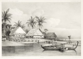 Village de Warrou (Ceram) [Seram] TOPOGRAPHICAL VIEWS