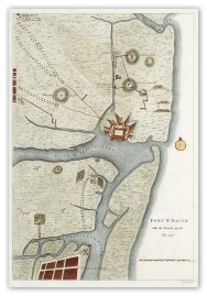 Fort St. David with the French Attack May 1758