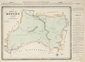County of Hunter N.S.W. New South Wales