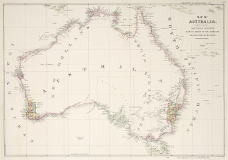 Map of Australia, Compiled from the Naut… Australia (General)