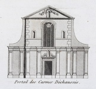Portail des Carmes Déchaussées. France & Monaco