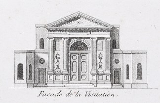 Facade de la Visitation. France & Monaco