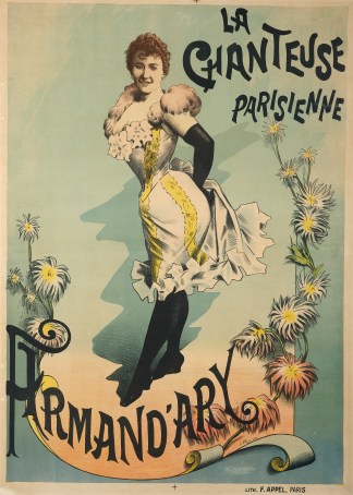 La chanteuse Parisienne. [The Parisienne… Advertising