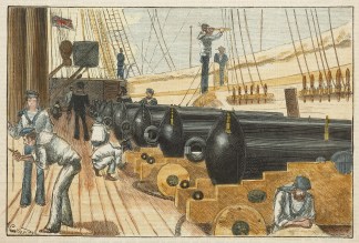 On Board the Wolverene, Sydney Harbour. SHIPS & YACHTS