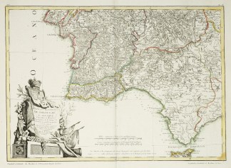 Mapa dos Reynos de Portugal e Algarve Fe… Spain & Portugal