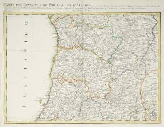 Carte des Royaumes de Portugal et D̵… Spain & Portugal