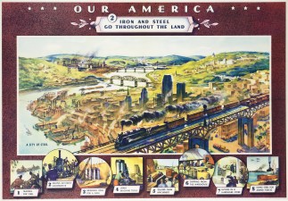 Our America. Iron & Steel Go Throug… Advertising