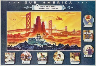 Our America. Iron & Steel Build the… Advertising