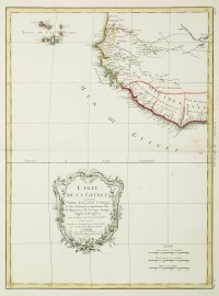 Carte de La Guinee, contenant les Isles du Cap Verd, le Sengal…. Africa Countries Carte de La Guinee, contenant les Isles du Cap Verd, le Sengal....