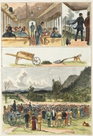 Commencement of the Mudgee and Wallerawang Railway. NSW - Country Commencement of the Mudgee and Wallerawang Railway.