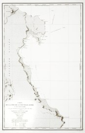 Carte de la côte de la Nouvelle-Guinée, au sud de Doreri.