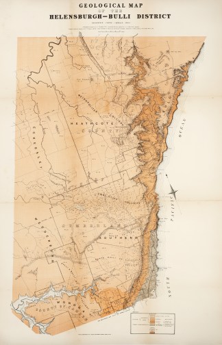 Geological Map of the Helensburgh –… New South Wales