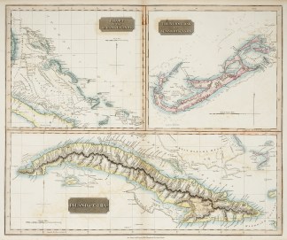 Chart of the Bahama Islands, The Bermuda… Caribbean & Central America