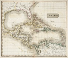 West Indies. Caribbean,Central America & Mexico