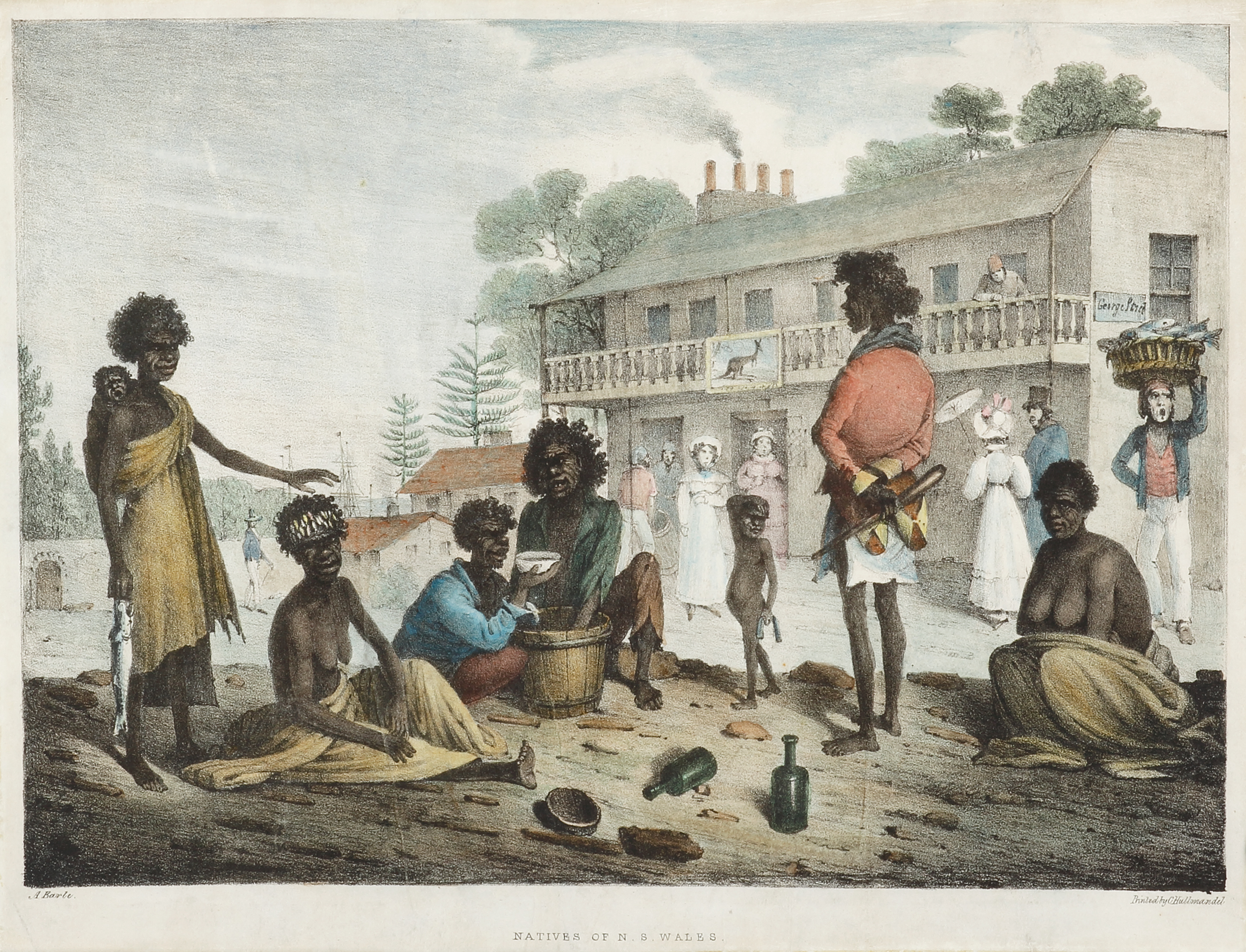 Natives of N.S. Wales, as seen in the streets of Sydney. NSW - Sydney