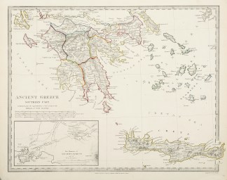 Ancient Greece Southern Part. MIDDLE EAST