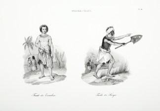 Tracht der Einwohner. Tracht der Krieger… PACIFIC Tracht der Einwohner. Tracht der Krieger… PACIFIC