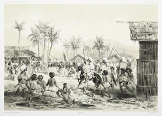 Visite au Sultan de Solo. PACIFIC