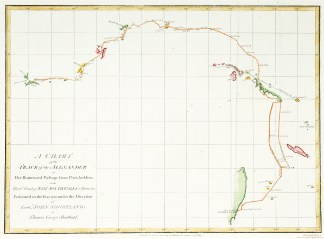 A Chart of The Track of the Alexander on… Australia (General)