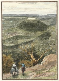 Liverpool Range from Picnic Point,Toowoomba. Queensland