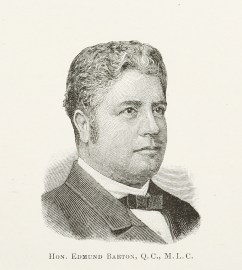 Hon.Edmund Barton.Q.C,M.L.C.