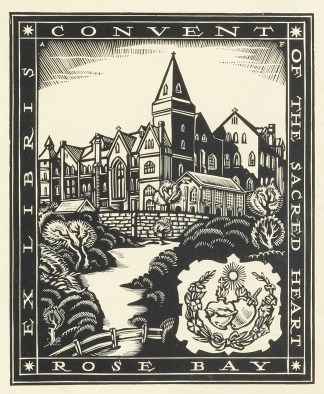 Bookplate: Convent of the sacred heart R… Sydney