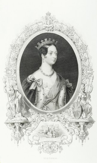 Victoria. View of Windsor Castle Terrace… non-Australia Portraits