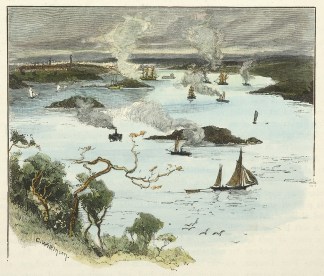 Sydney Harbour from the South Heads. Sydney