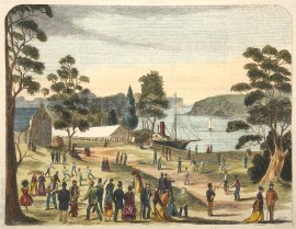 Eight-Hour Demonstration, Balmoral, Middle Harbour.