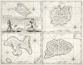 Caart van het Eyland Manipa. Caart van h… MAPS & GLOBES