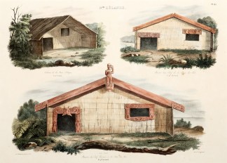 Cabane de la Tolaga.  Maison du Chef de … NEW ZEALAND