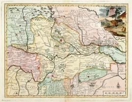 Carta Geografica del Ducato di Mantova