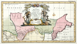 An Exact Chart of all the Countries through which Capt. Behring Travelled from Tobolski Capital of Siberia to the Country of Kamtschatka