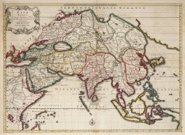 Asia Vetus Recognita Emendata et Multis in Locis Mutata Conatiibus Geographicis G. Sanson . ASIA Asia Vetus Recognita Emendata et Multis in Locis Mutata Conatiibus Geographicis G. Sanson .