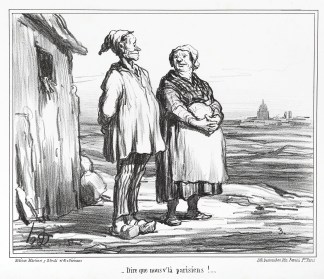 Dire que nous v’la Parisiens!̷… SATIRICAL & COMICAL