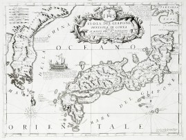 Isola Del Giapone Penisola Di Corea.