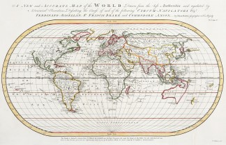 A New and Accurate Map of the World Draw… WORLD