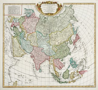 Carte de l’Asie dressee sur les Re… MAPS & GLOBES
