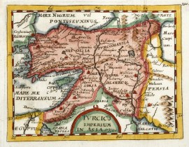 Turcicu Imperium in Asia.