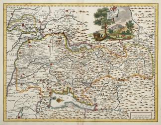 Carta Geografica del Territorio Brescian… Italy
