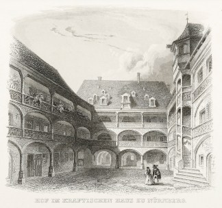 Hof im Kraftischen Haus zu Nurnberg Germany
