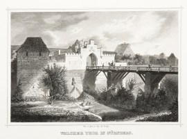 Walcher Thor in Nurnberg. Germany Walcher Thor in Nurnberg.