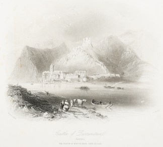 Castle of Durrenstein. Austria, Hungary , Poland, Ukraine