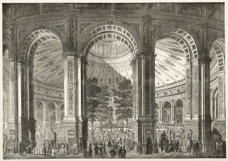 Interior of the Vienna Exhibition Buildi… Austria, Hungary , Poland, Ukraine