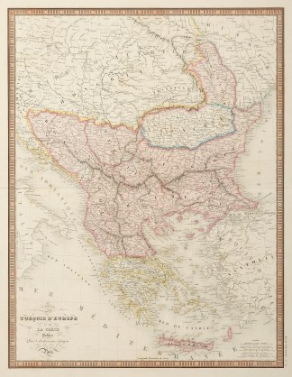 Carte de Turquie D’Europe et de La… Balkans & Greece