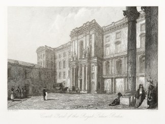 Court Yard of the Royal Palace, Berlin Germany